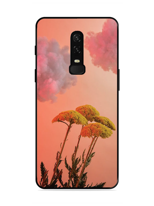 OnePlus 6 Floral Sunset Blossom Sky