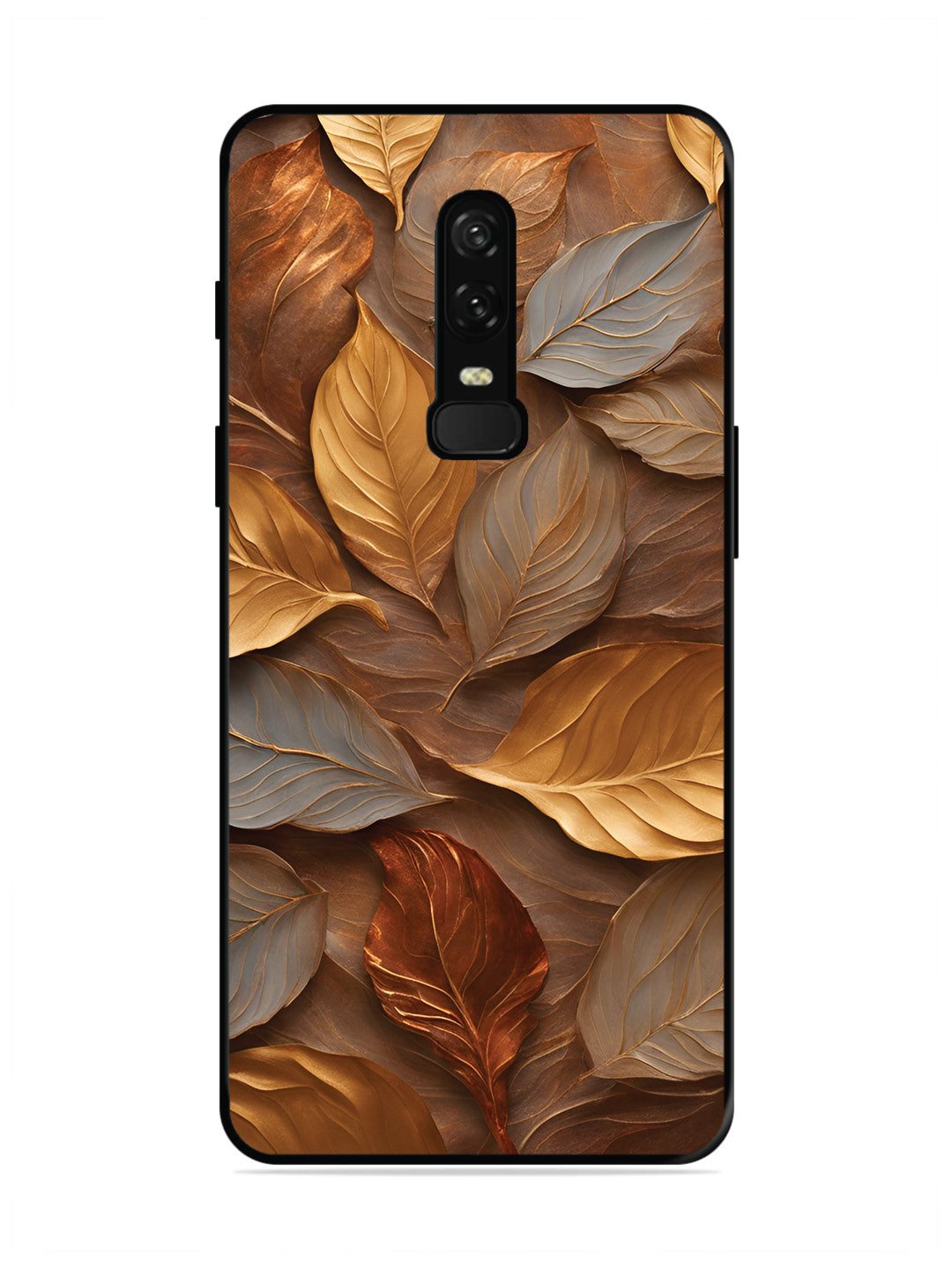 OnePlus 6 Dry Leaves