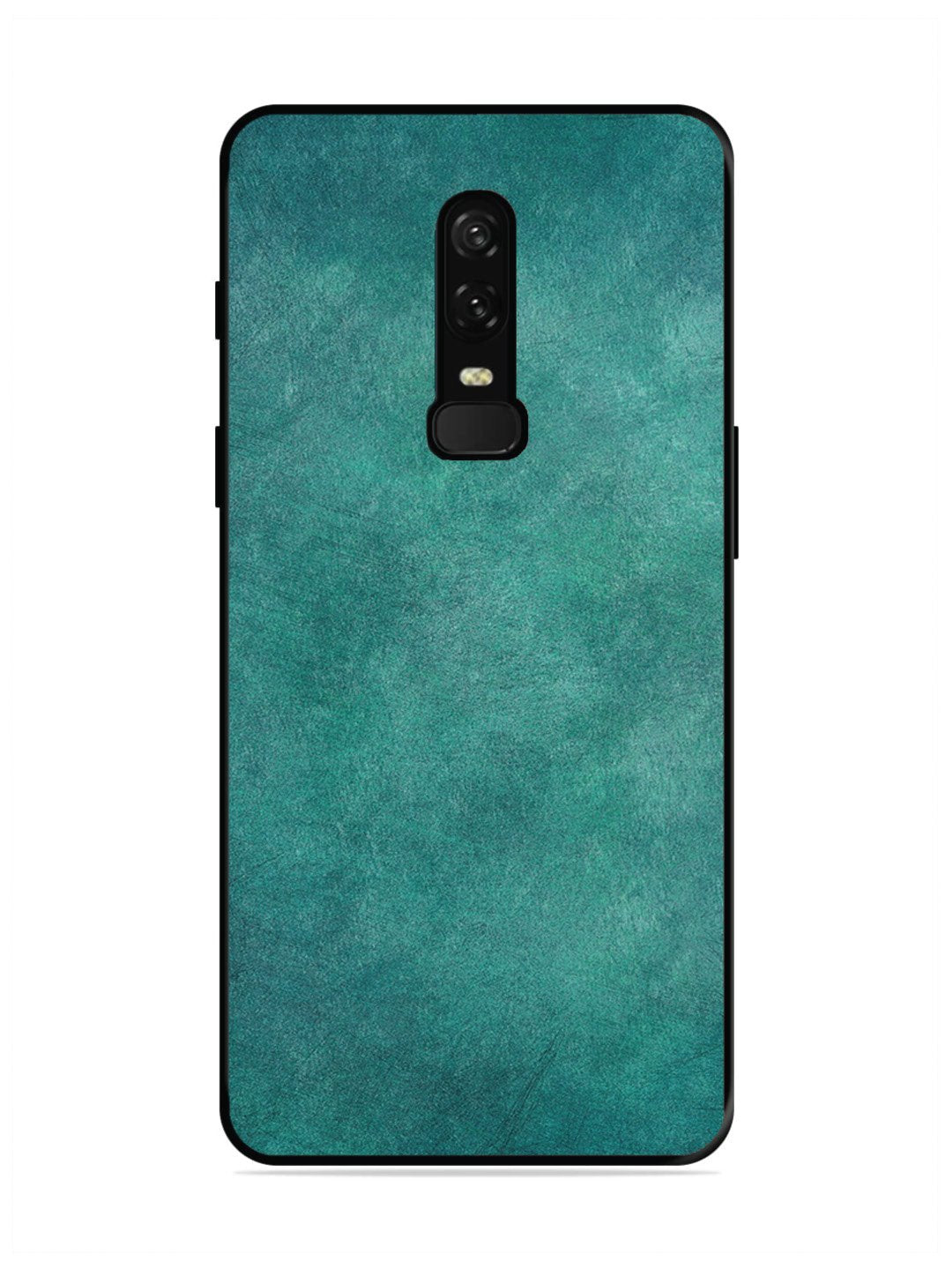OnePlus 6 Jungle green with Scratches Marble