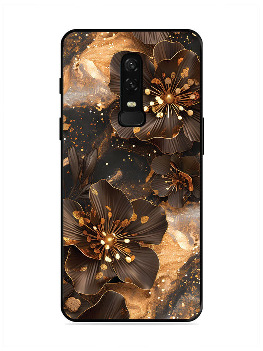 OnePlus 6 Golden Flowars
