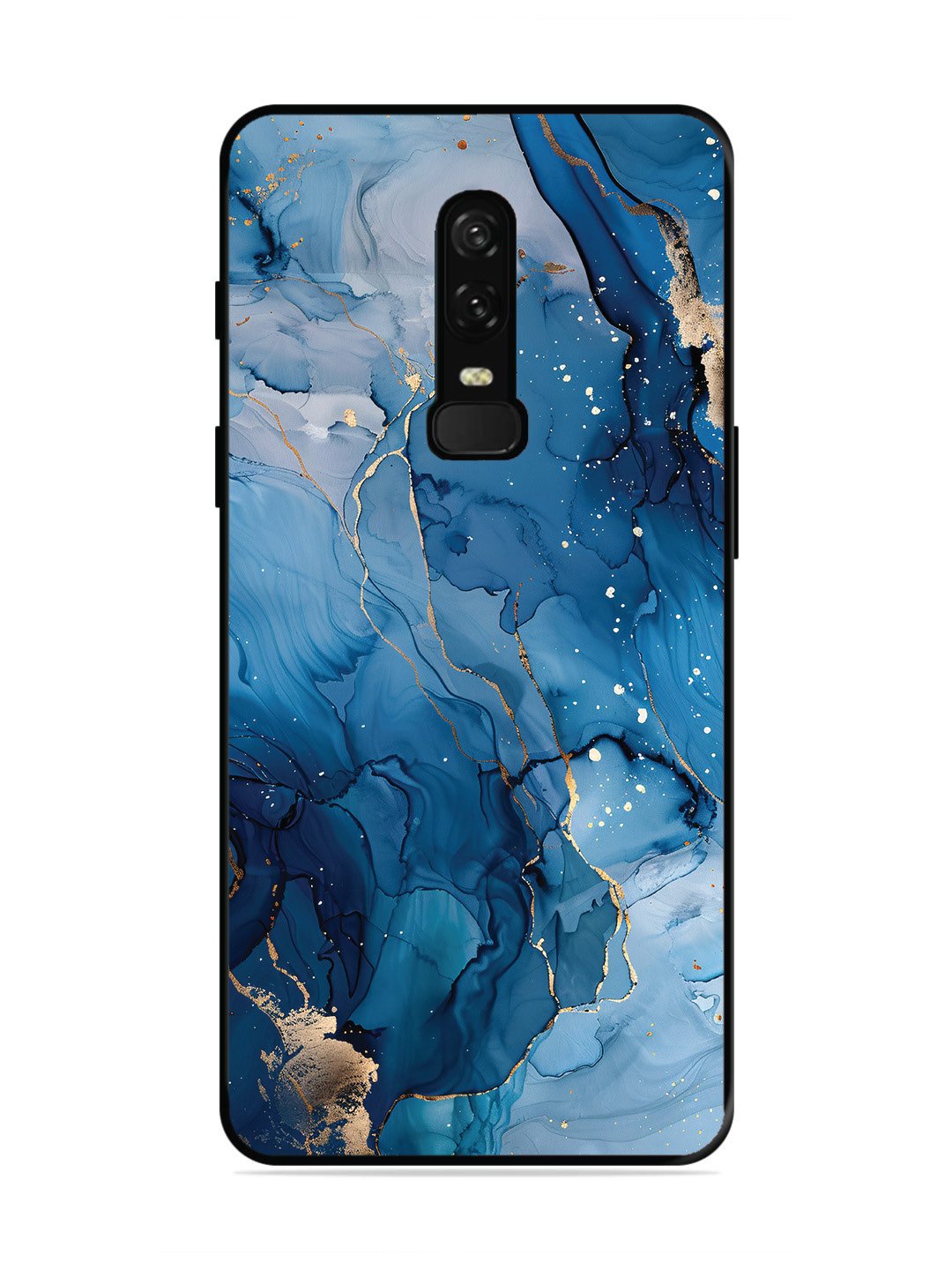 OnePlus 6 Oceanic Pattern with Golden Sprinkles