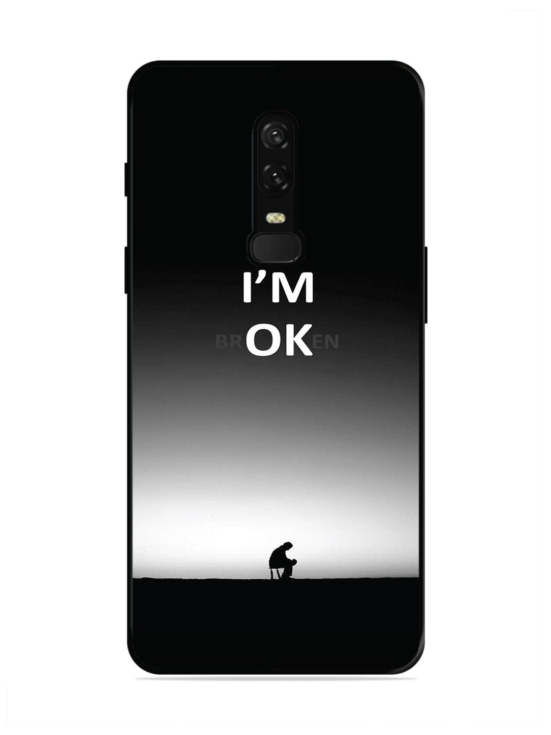 OnePlus 6 I'm Broken A man on Chair Alone