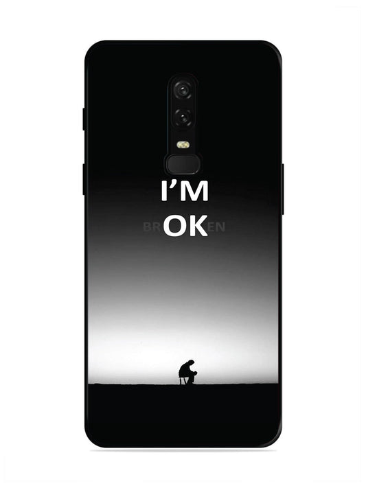 OnePlus 6 I'm Broken A man on Chair Alone