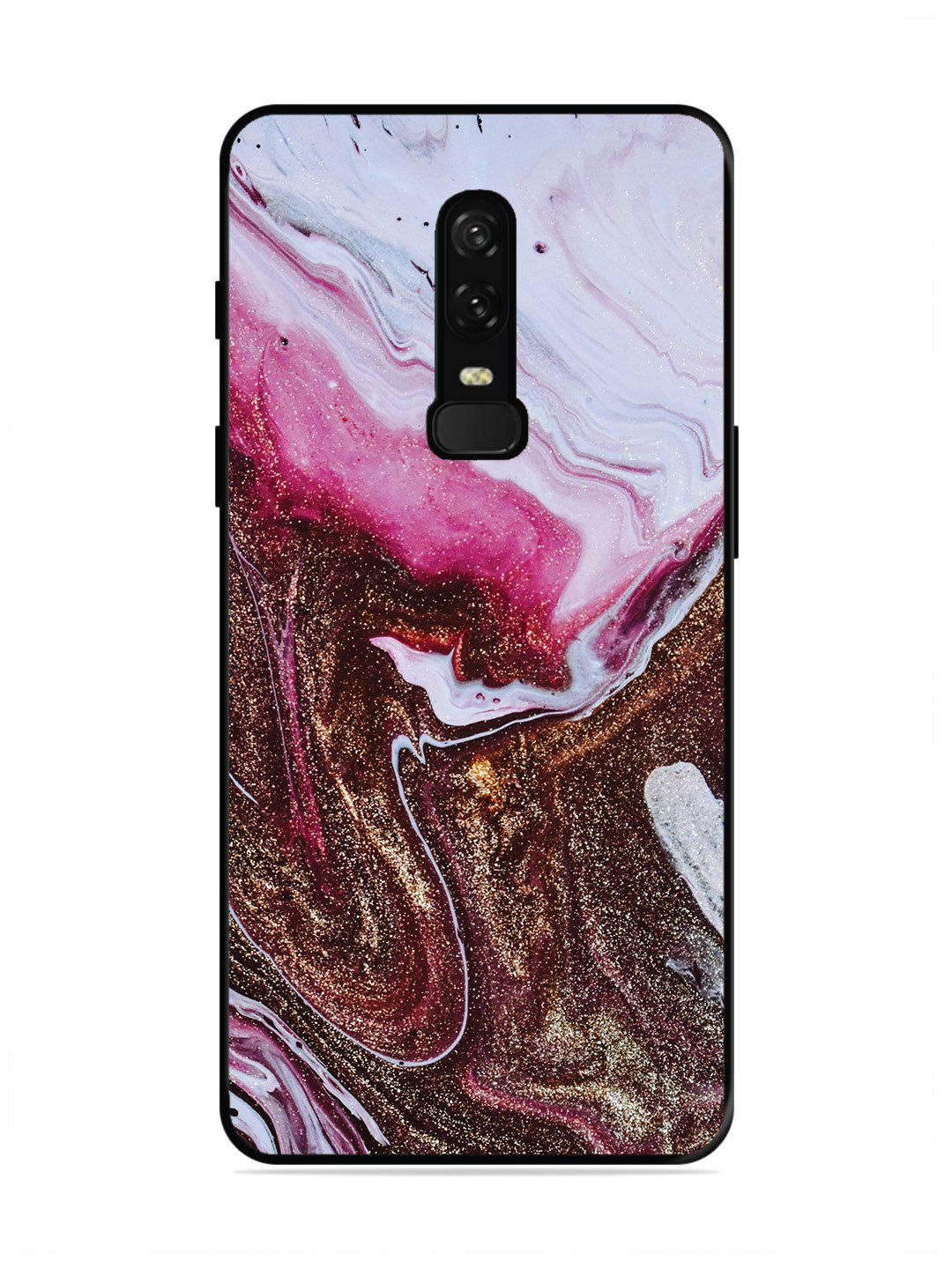 OnePlus 6 Elegant Rose & Gold Marble
