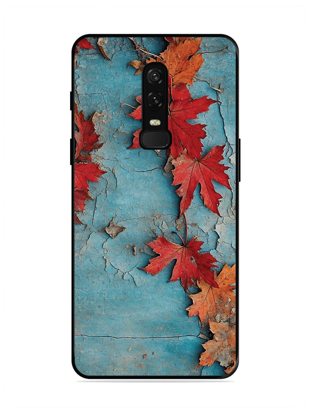 OnePlus 6 Autumn Leafs Marble