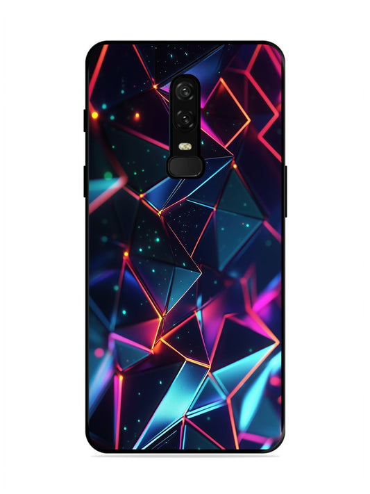 OnePlus 6 3D Abstract Polygon