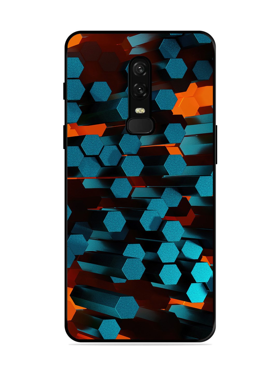 OnePlus 6 Hexagon 3D Abstract
