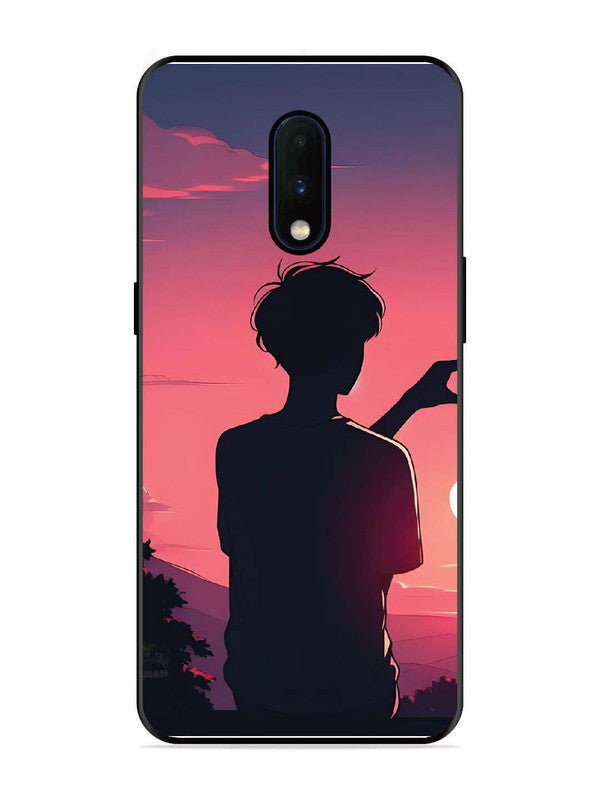 OnePlus 7 Love Heart with Hand Boy