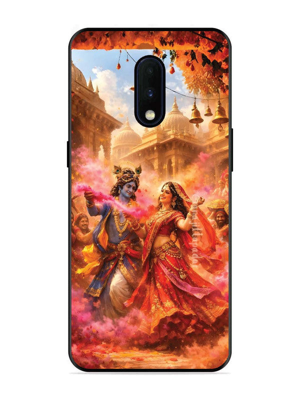 OnePlus 7 Radha Krishna Playing Holi