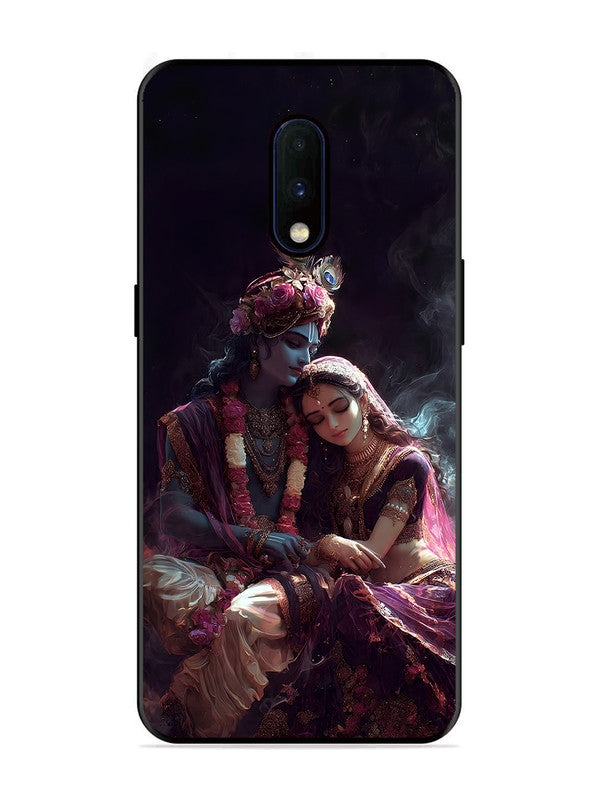 OnePlus 7 | 2D Metal | Radha Krishna Together | ON-7-457