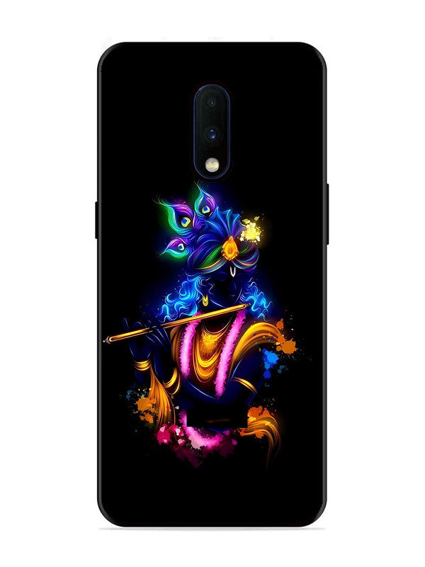 OnePlus 7 | 2D Metal | Krishna Playing Flute | ON-7-460