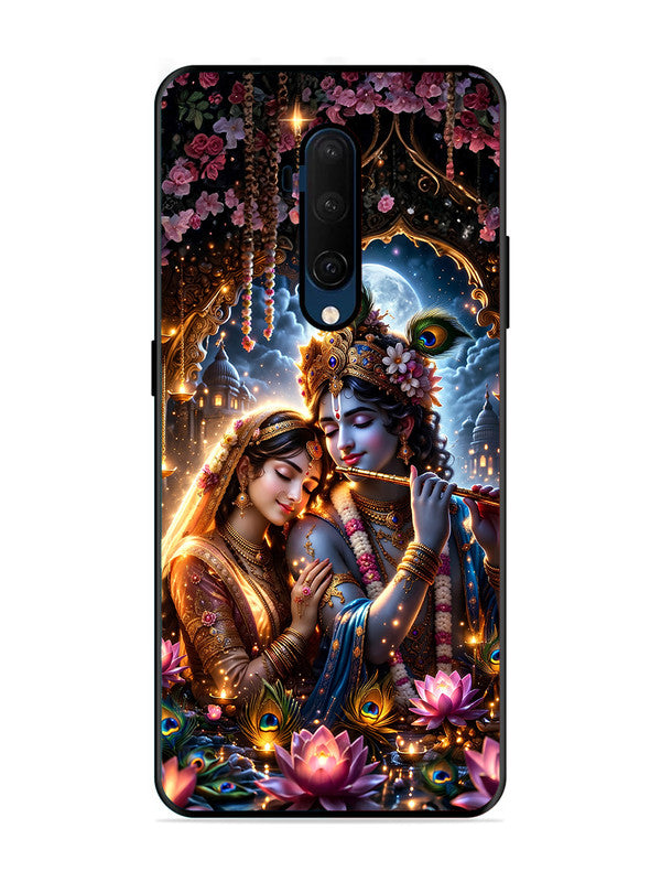 OnePlus 7T Pro | 2D Metal | Radha Krishna Enjoying Flute 2 | ON-7TP-461