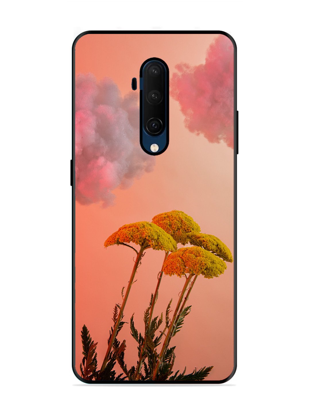 OnePlus 7T Pro Floral Sunset Blossom Sky
