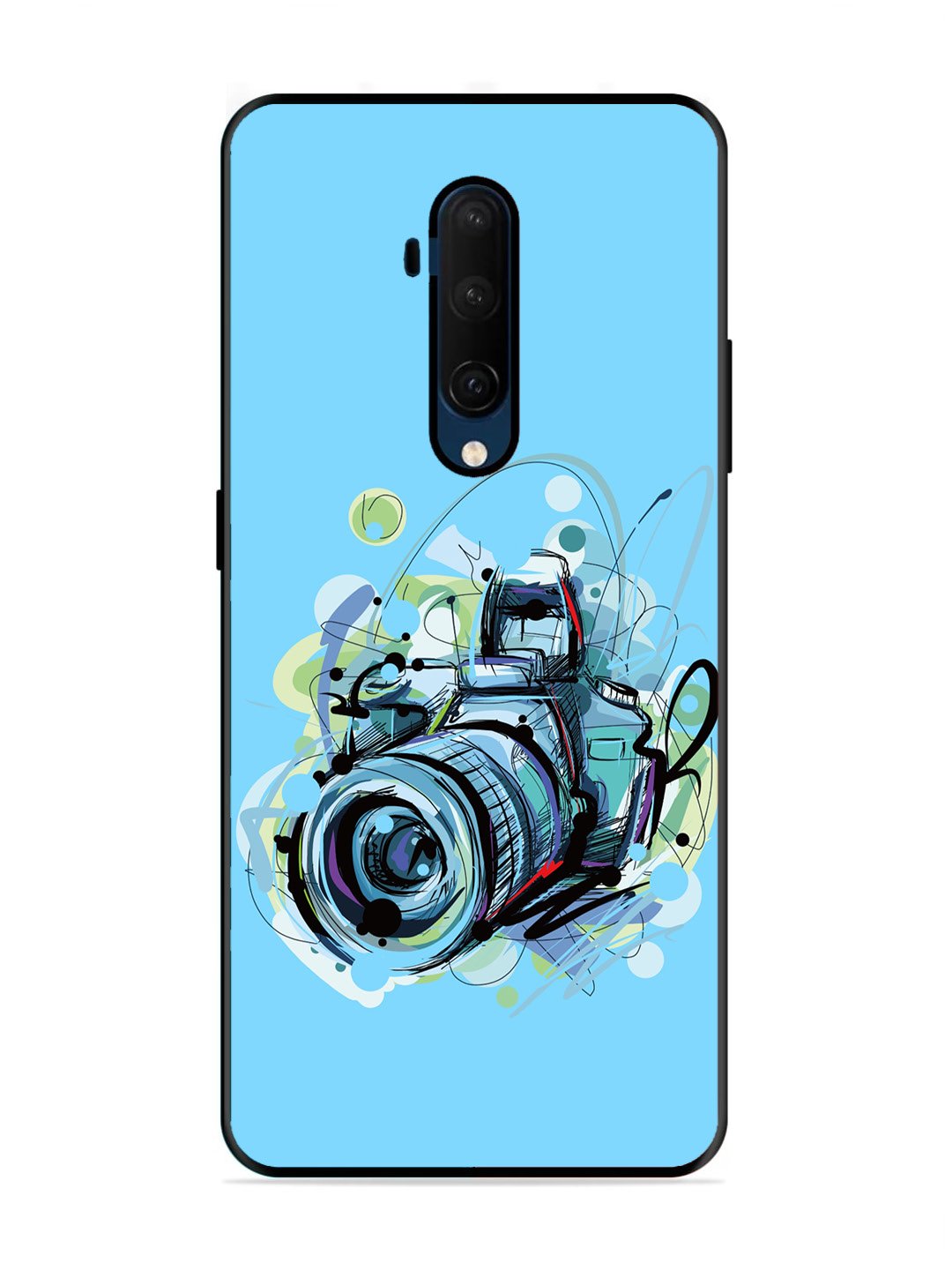 OnePlus 7T Pro Camera Blue Background