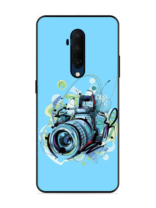 OnePlus 7T Pro Camera Blue Background