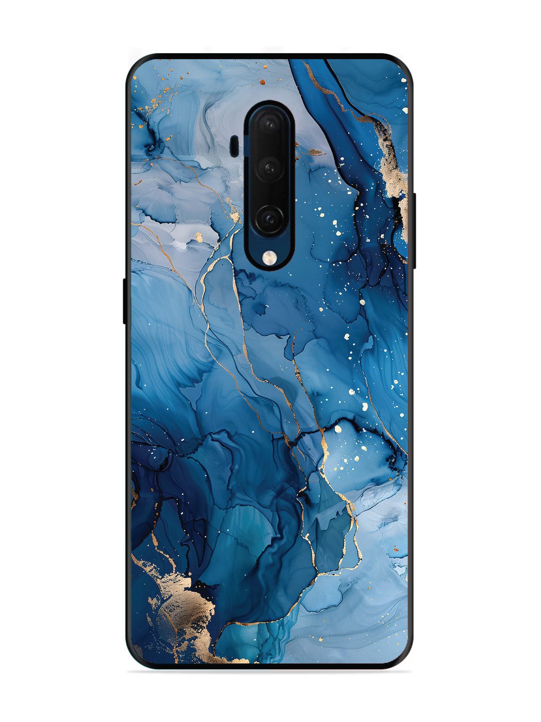 OnePlus 7T Pro Oceanic Pattern with Golden Sprinkles