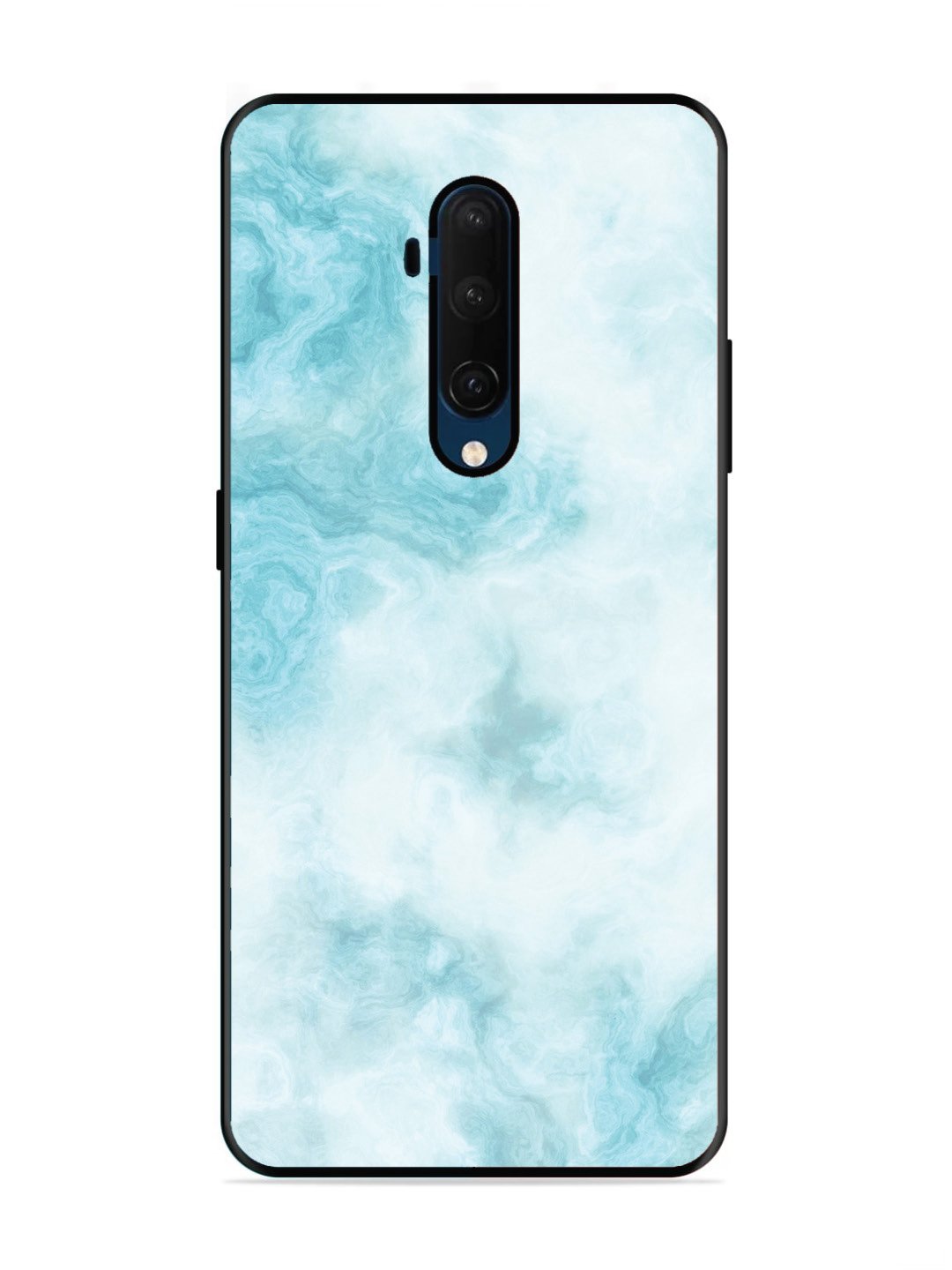 OnePlus 7T Pro Light Blue with White Ocean Marble
