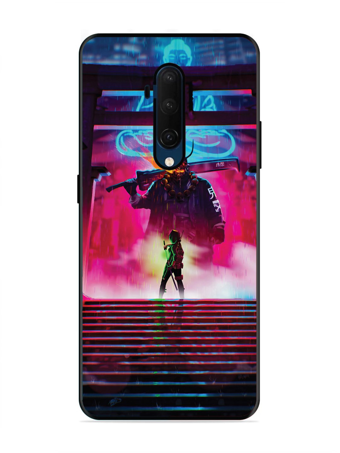 OnePlus 7T Pro Cyberpunk Yokai Monster