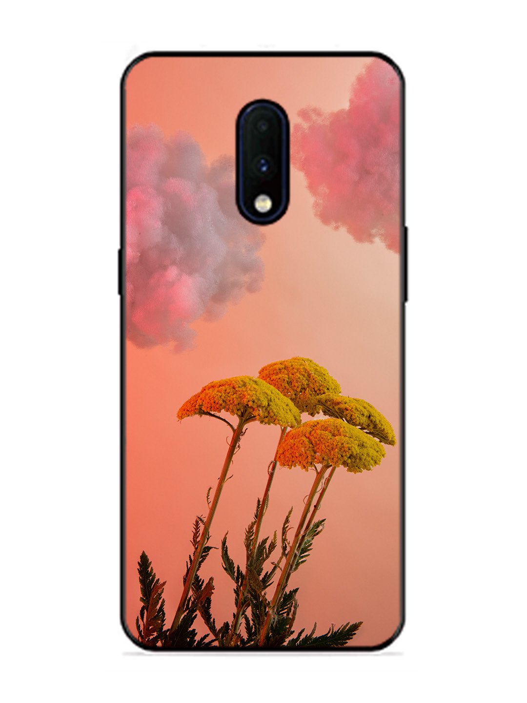 OnePlus 7 Floral Sunset Blossom Sky