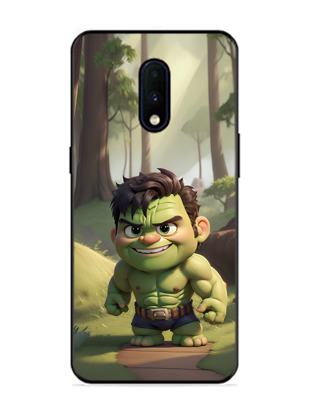 OnePlus 7 cute baby hulk