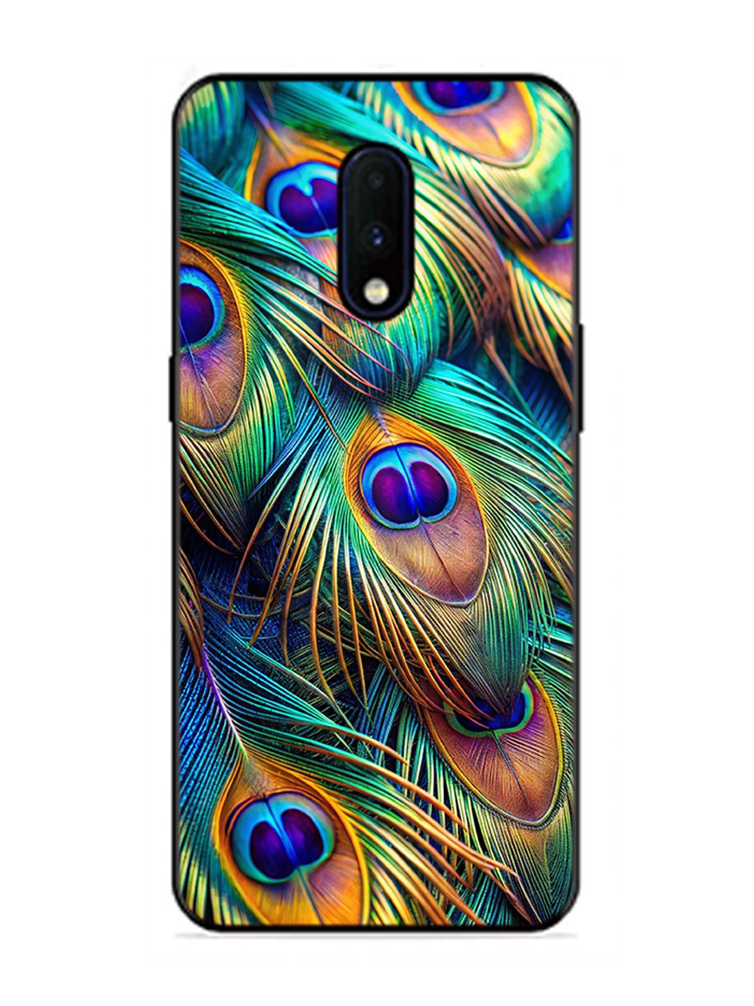 OnePlus 7 peacock feather