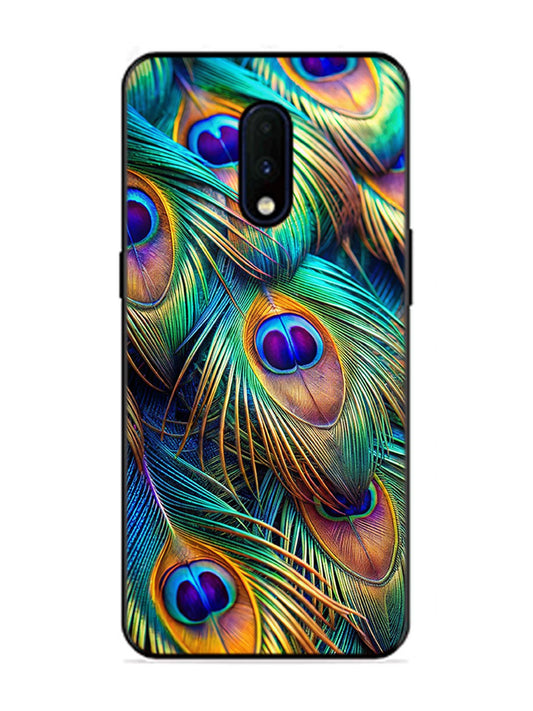 OnePlus 7 peacock feather