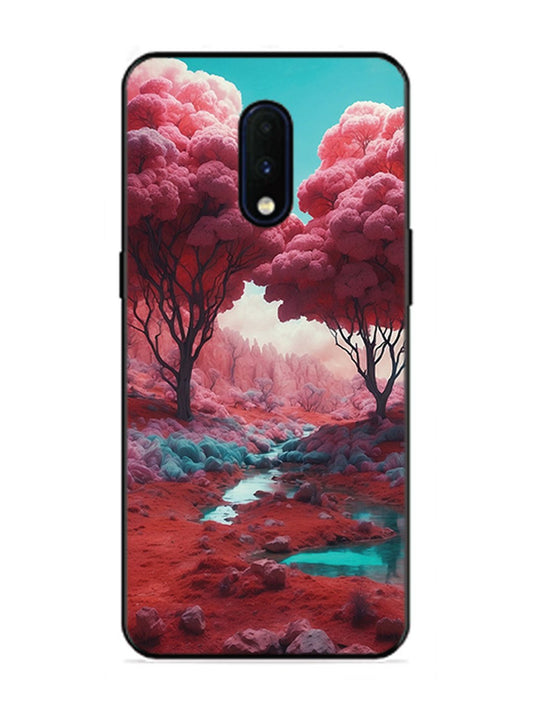 OnePlus 7 Pink Forest