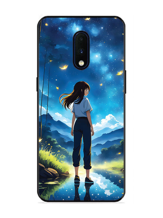 OnePlus 7 Girl In Beautiful Forest