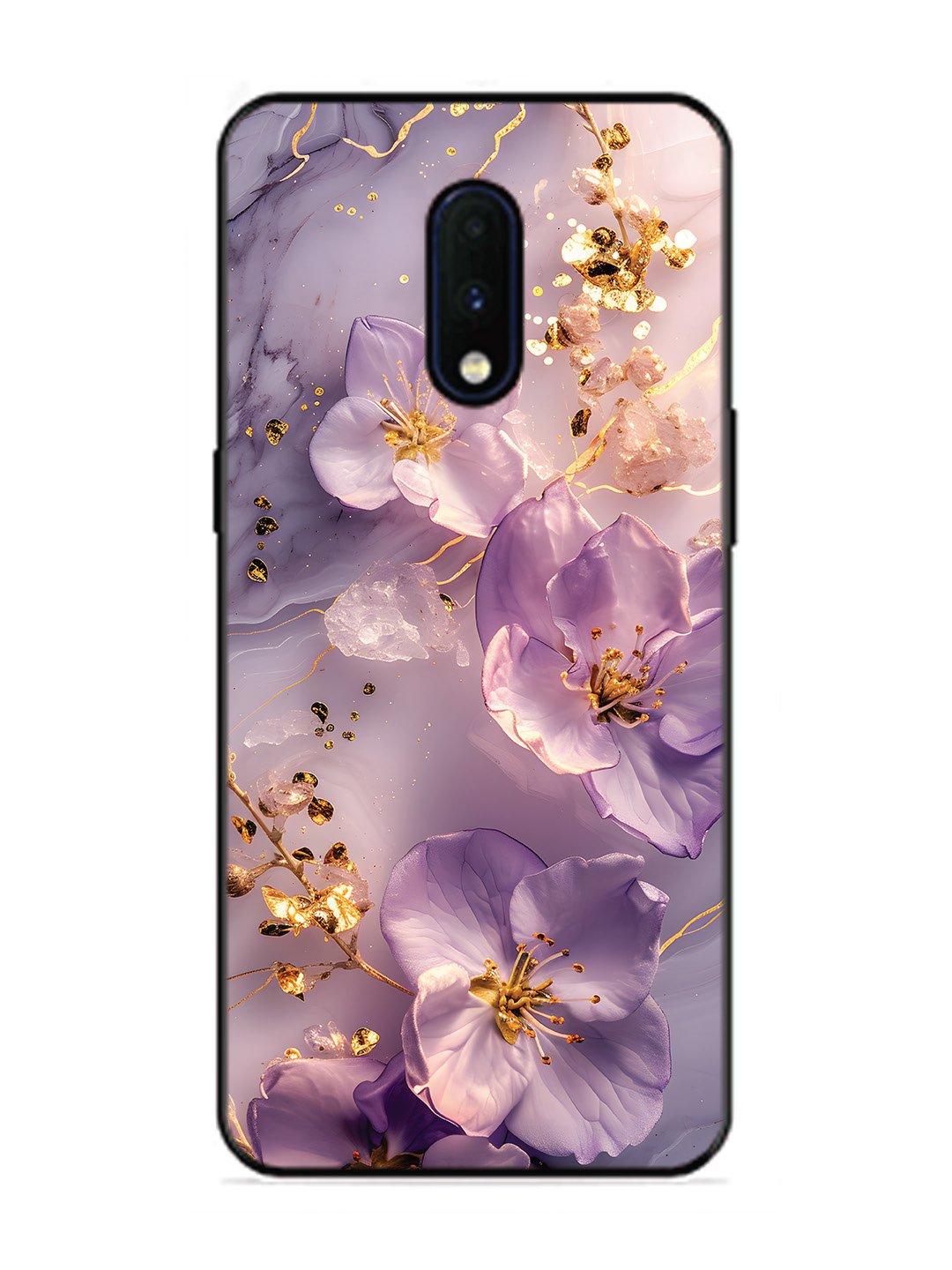 OnePlus 7 Orchid with Golden Safron