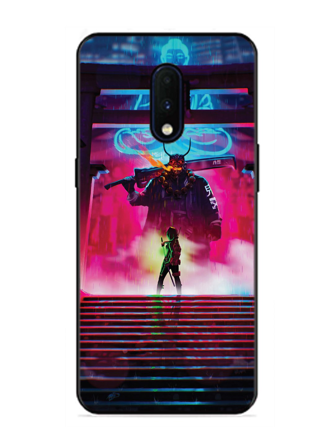 OnePlus 7 Cyberpunk Yokai Monster