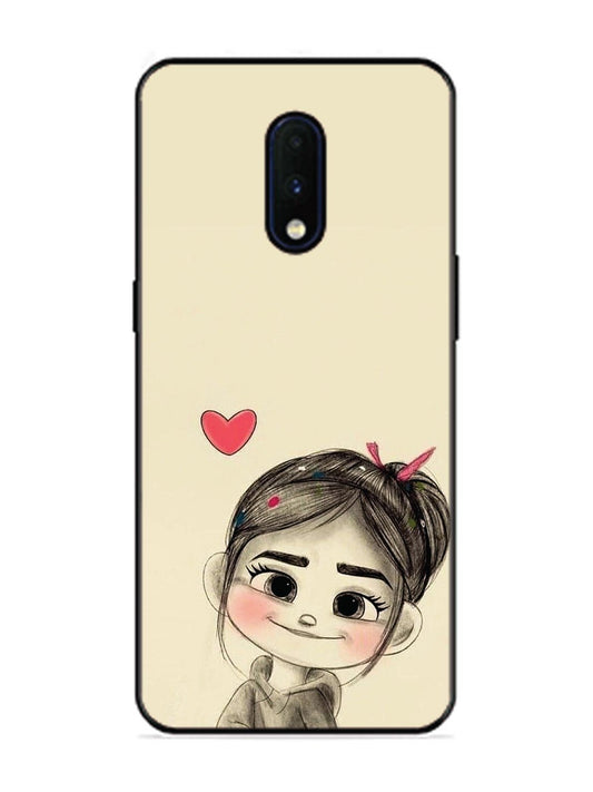 OnePlus 7 Cute Girl Looking at You