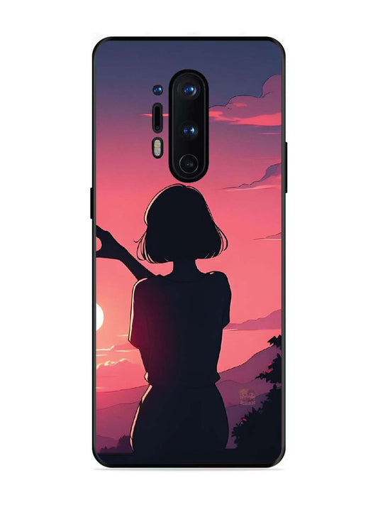 OnePlus 8 Pro Love Heart with Hand Girl