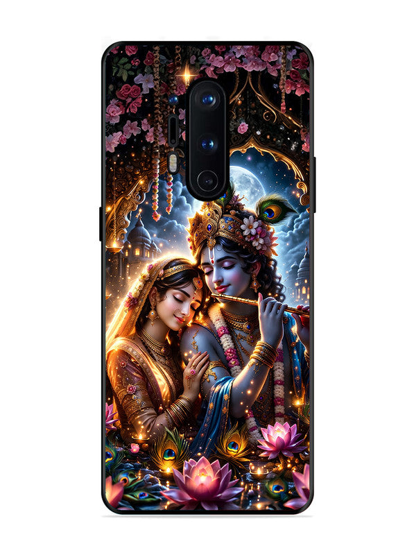 OnePlus 8 Pro | 2D Metal | Radha Krishna Enjoying Flute 2 | ON-8P-461