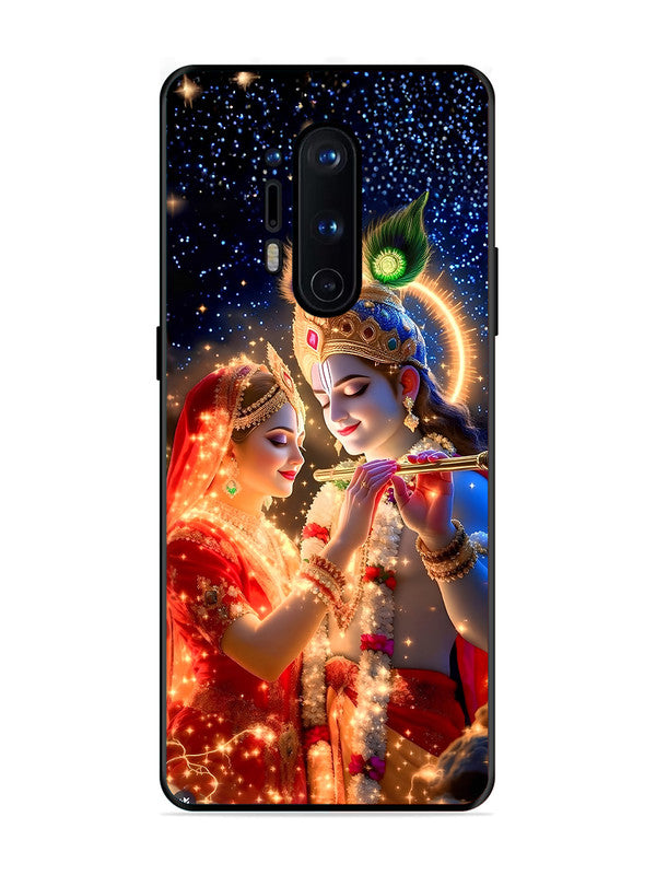 OnePlus 8 Pro | 2D Metal | Radha Krishna posing with flute | ON-8P-462