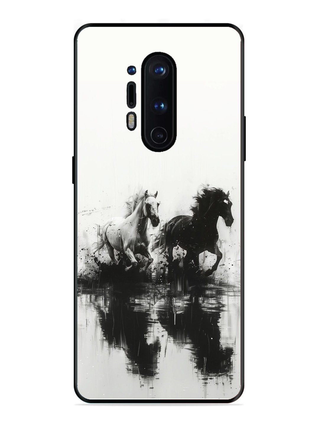 OnePlus 8 Pro Black & White Horse