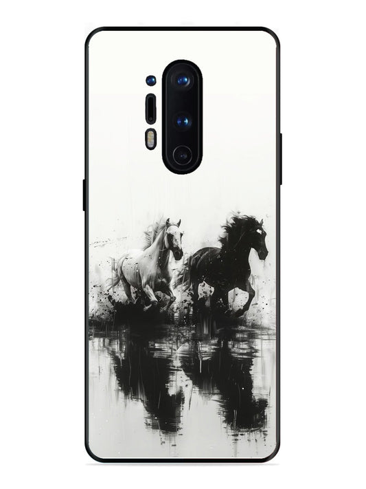 OnePlus 8 Pro Black & White Horse