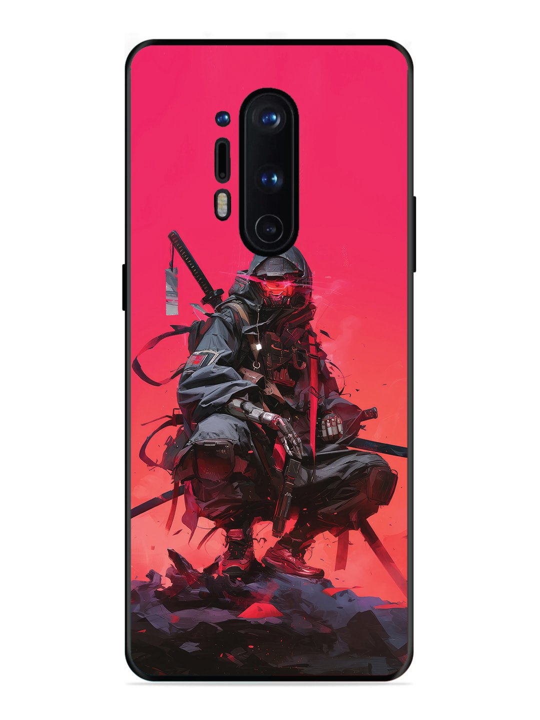 OnePlus 8 Pro Cyberpunk Ninja Katana