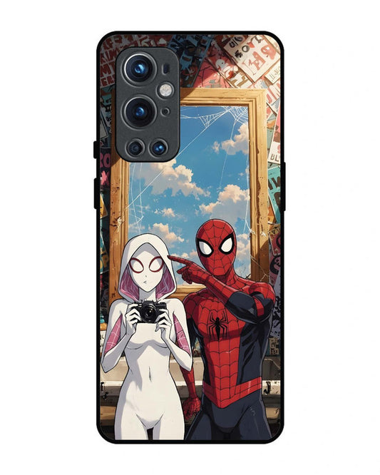 OnePlus 9 Pro Spiderman and Spiderwoman