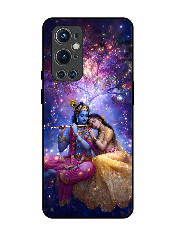 OnePlus 9 Pro | 2D Metal | Radha Krishna Enjoying Flute | ON-9P-459