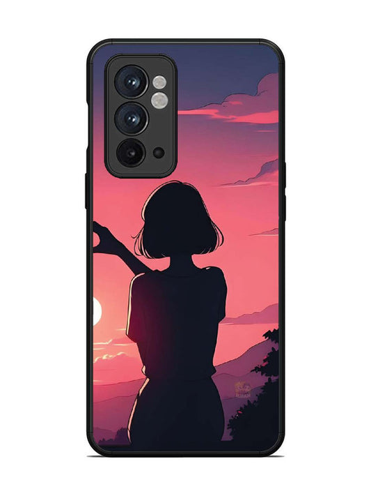 OnePlus 9RT Love Heart with Hand Girl