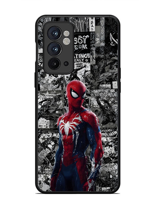 OnePlus 9RT Spiderman Highlighted on News Paper