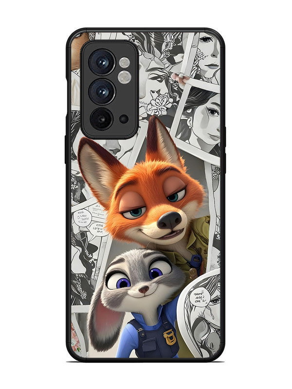 OnePlus 9RT Cute Nick wilde and judy hopps