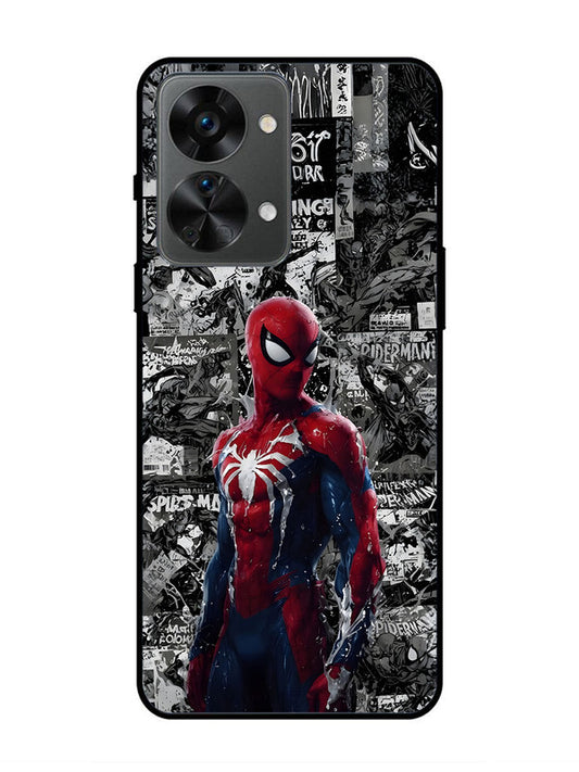 OnePlus Nord 2T 5G Spiderman Highlighted on News Paper