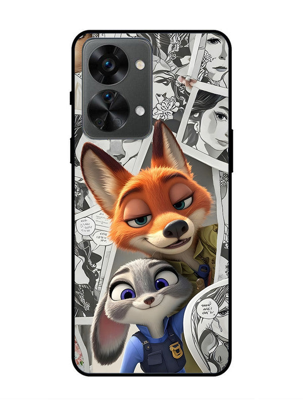 OnePlus Nord 2T 5G Cute Nick wilde and judy hopps