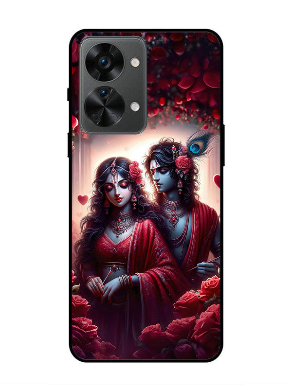 OnePlus Nord 2T 5G | 2D Metal | Couples in Red theme like Radha Krishna | ON-N2T-458