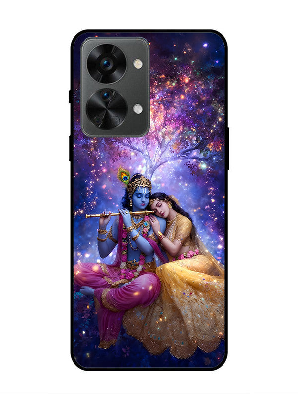 OnePlus Nord 2T 5G | 2D Metal | Radha Krishna Enjoying Flute | ON-N2T-459