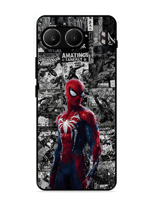 OnePlus Nord 4 5G Spiderman Highlighted on News Paper