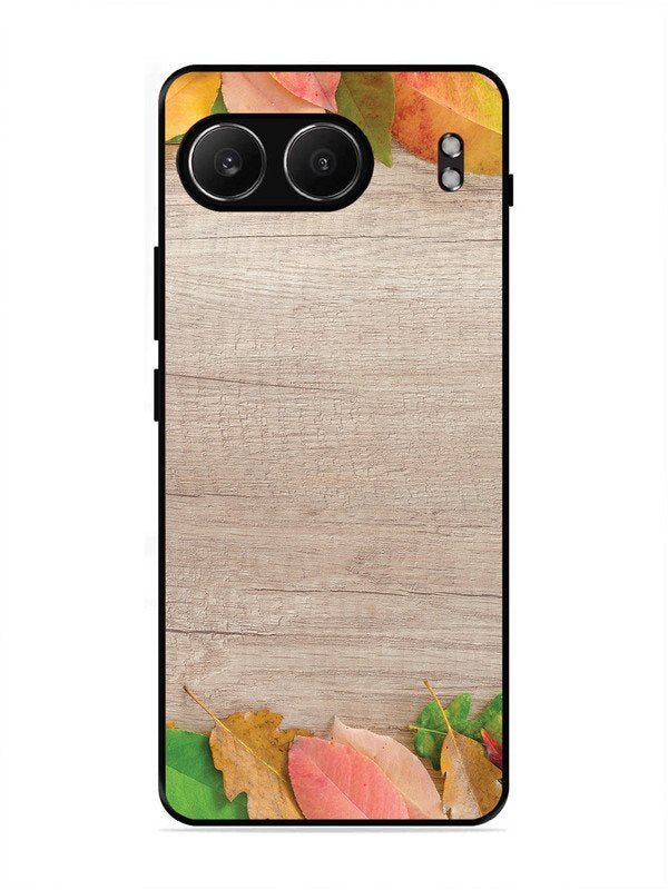 oneplus nord 4 5g Autumn Leafs On Wooden Table