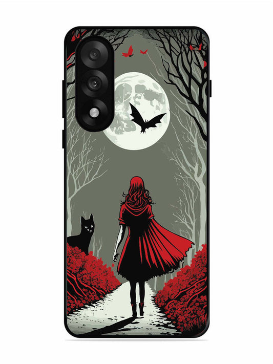 OnePlus Nord 5 5G Scarlet Girl in Red Forest