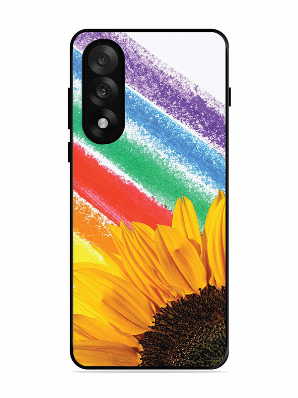 OnePlus Nord 5 5G Sunflower on Colourful Lines
